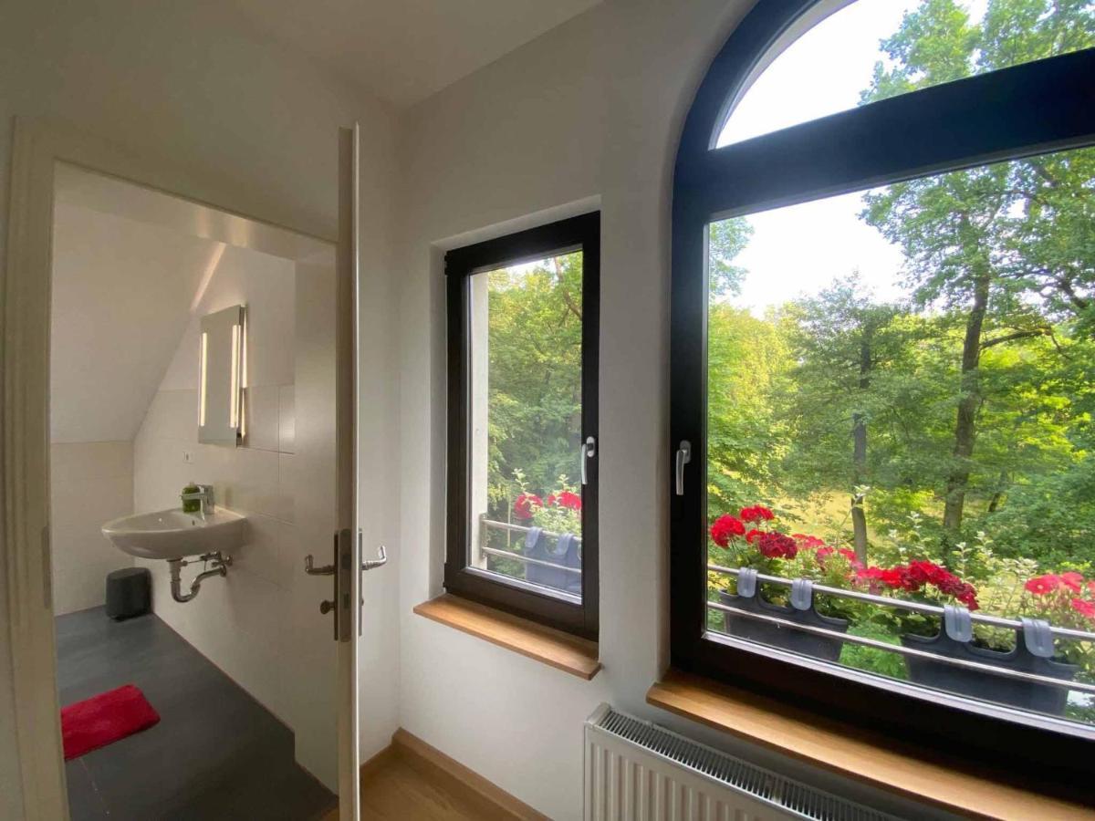 Apartmán Forsthaus Crimmitschau Exteriér fotografie